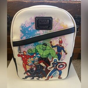 Loungefly Disney Parks Avengers Marvel Artist Series Mini Backpack - NWT